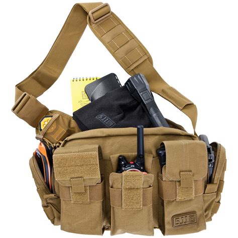 5.11 tactical shoulder bag.